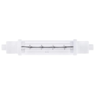 RS PRO 300 W R7S Infrared (IR) Heat Lamp 118 mm Diameter 19 mm Quartz Clear Finish 230V 796-0088