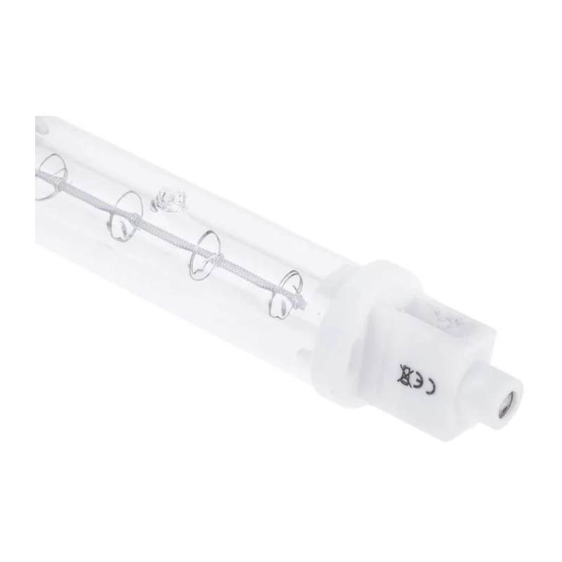 RS PRO 300 W R7S Infrared (IR) Heat Lamp 118 mm Diameter 19 mm Quartz Clear Finish 230V 796-0088