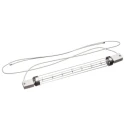 RS PRO Infrared (IR) Heat Lamp 300 W, SK15 Base, 216 mm Length, 230V SK15