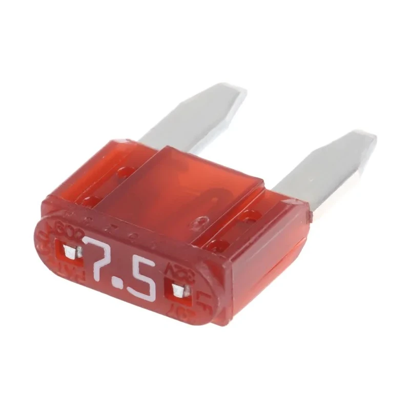 Wickmann Brown Mini Blade Car Fuse 7.5A Current Rating 32V DC Polyamide 66 Body Material 029707.5WXNV
