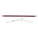 RS PRO Infrared (IR) Heat Lamp 1.5 kW, SK15 Base, 350 mm Length, 230 V SK15