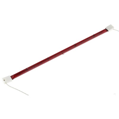 RS PRO 1 kW R7S Infrared (IR) Heat Lamp 350 mm Length, 110V, Red Finish 796-0173
