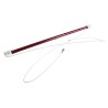 RS PRO 1 kW Infrared (IR) Heat Lamp 350 mm Length, SK15 Base, Red Finish, 230V SK15