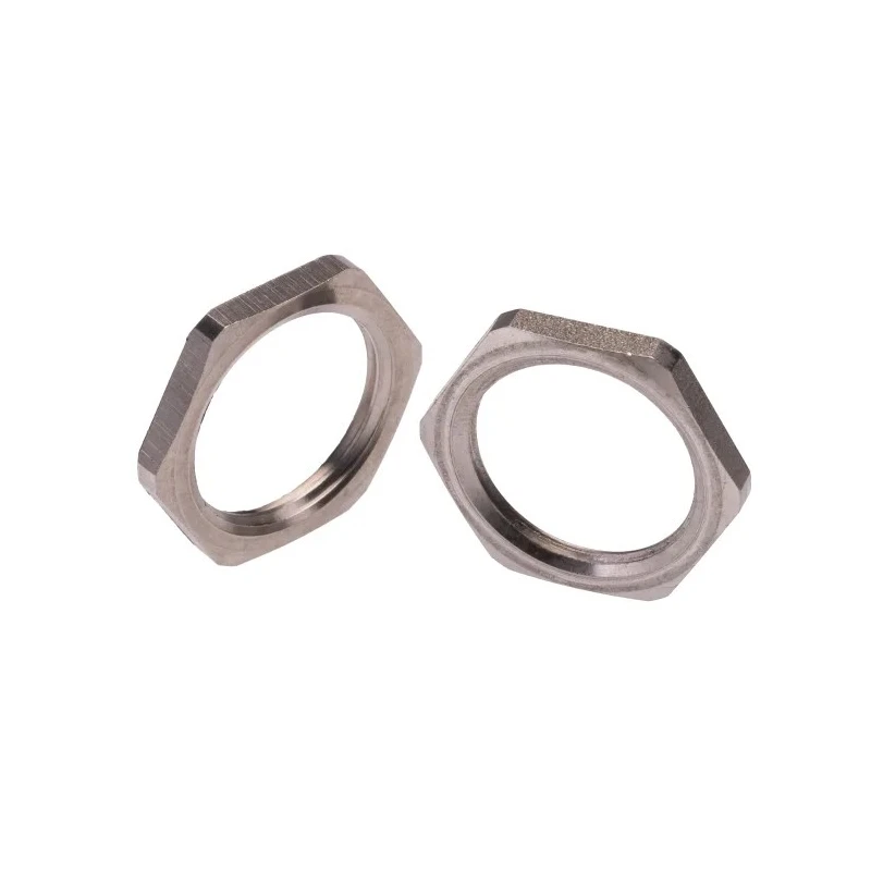 Lapp Silver Stainless Steel Cable Gland Locknut M20 Thread IP68 52032625