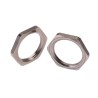 Lapp Silver Stainless Steel Cable Gland Locknut M20 Thread IP68 52032625