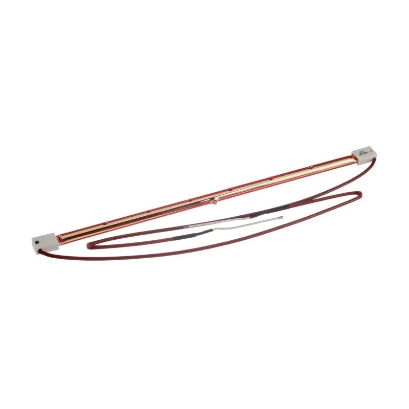 RS PRO Infrared (IR) Heat Lamp 1.2 kW, 230V, Gold Finish, 350 mm Length, SK15 Base SK15