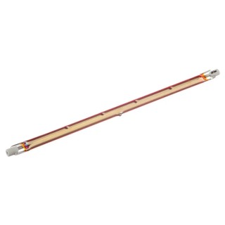 RS PRO 1.2 kW R7S Infrared (IR) Heat Lamp 254 mm, 230V 796-0255