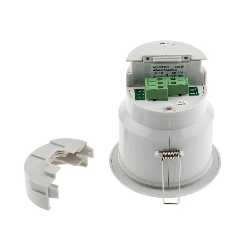 RS PRO Ceiling Microwave Detector, Microwave Radiation, 50Hz, -10°C to 50°C Operating Temperature, IP40, United 796-2053