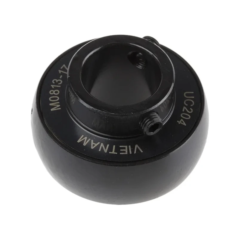 FAG Bearing Unit Insert 20 mm ID 47 mm OD, Static Load 6600 N, Dynamic Load 13600 N, Set Screw Locking UC204