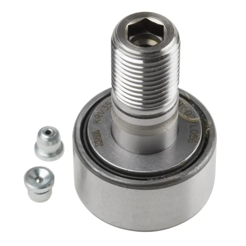 INA Stud Cam Follower with 16mm Bore Diameter and 35mm Roller Diameter, Static Load Rating 23400N, Dynamic Load KRV35-PP-A