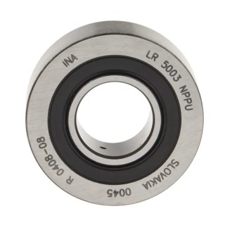 INA Yoke Cam Follower Bearing with 17mm Bore Diameter, 40mm Roller Diameter, Static Load 5200N, Dynamic Load 7800N LR5003-2RS