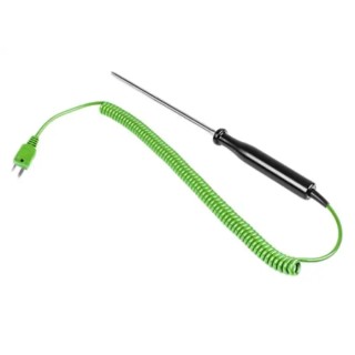 RS PRO K Rounded K-Type Temperature Probe 100mm Length 1.5mm Diameter 850°C Max 174-1682