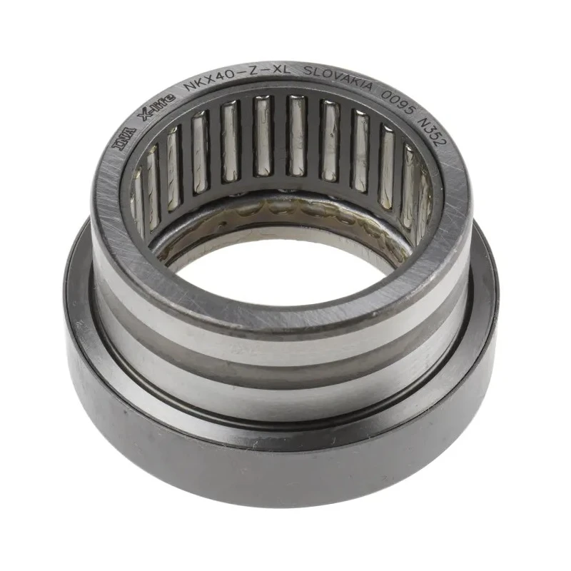 INA Needle Roller Bearing 40 mm ID, 52 mm OD, 32 mm Width, Sheet Steel Cage, Sealed End NKX40-Z-XL