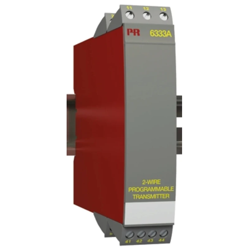 PR Electronics 2-Wire Programmable Temperature Transmitter RTD Input 35V, -40 °C to 60 °C 6333A1A