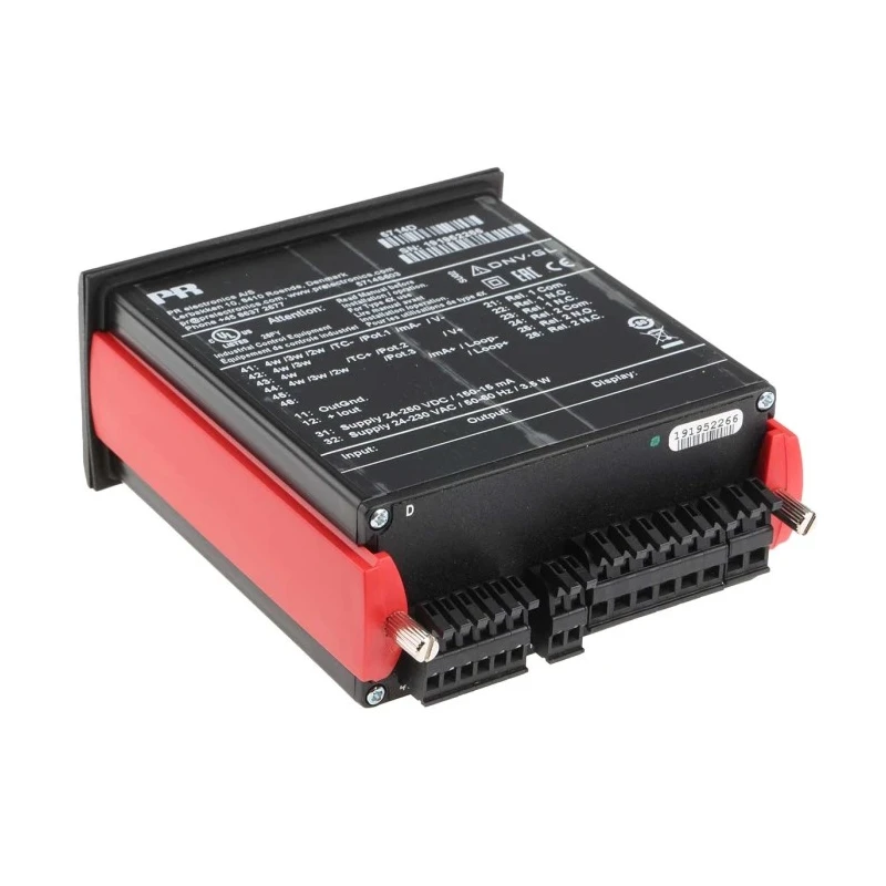 PR Electronics 5700 LED Multi-Function Panel Meter for Potentiometer Signal, Voltage, Current, Temperature, Resistance 5714D