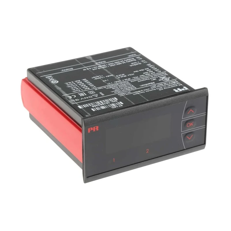 PR Electronics 5700 LED Multi-Function Panel Meter for Potentiometer Signal, Voltage, Current, Temperature, Resistance 5714D