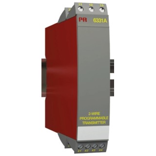 PR Electronics Temperature Transmitter 35V dc, -40°C to 60°C, Relay Output 6331A2B