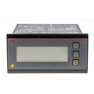 PR Electronics 5500 LCD Digital Panel Multifunction Meter for Current, Loop Powered, 44.5mm x 91.5mm 5531B