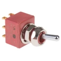 C & K Toggle Switch Panel Mount On-On DPDT, Solder Terminal, 28 V dc, 125 V ac E201SYZQE