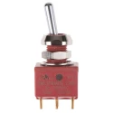 C & K Toggle Switch Panel Mount On-On DPDT, Solder Terminal, 28 V dc, 125 V ac E201SYZQE