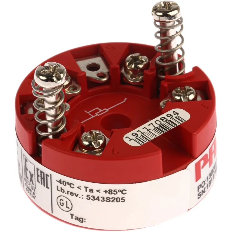 PR Electronics 5343B Potentiometer Input 2-Wire Level Transmitter, 30V Supply, Operating Temperature -40°C to 85°C 5343B
