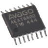 Broadcom 1 Axis Angular Magnetic Encoder Motion Sensor Module 3 V to 5.5 V SSI, PWM, UVW Interface TSSOP-16 AEAT-6600-T16