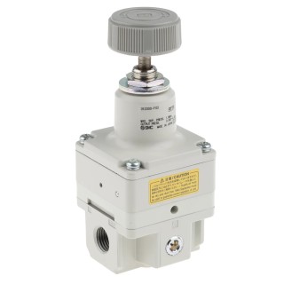 SMC Type G Pneumatic Regulator 1/4 in Port, 0.005 to 0.2 MPa, Maximum Operating Temperature 60°C, IR2000