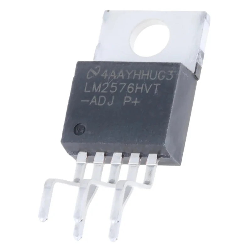 Texas Instruments 5-Channel Buck Boost Adjustable Voltage Regulator 3 A 57V 52 kHz TO-220 5-Pin LM2576HVT-ADJ/LF03