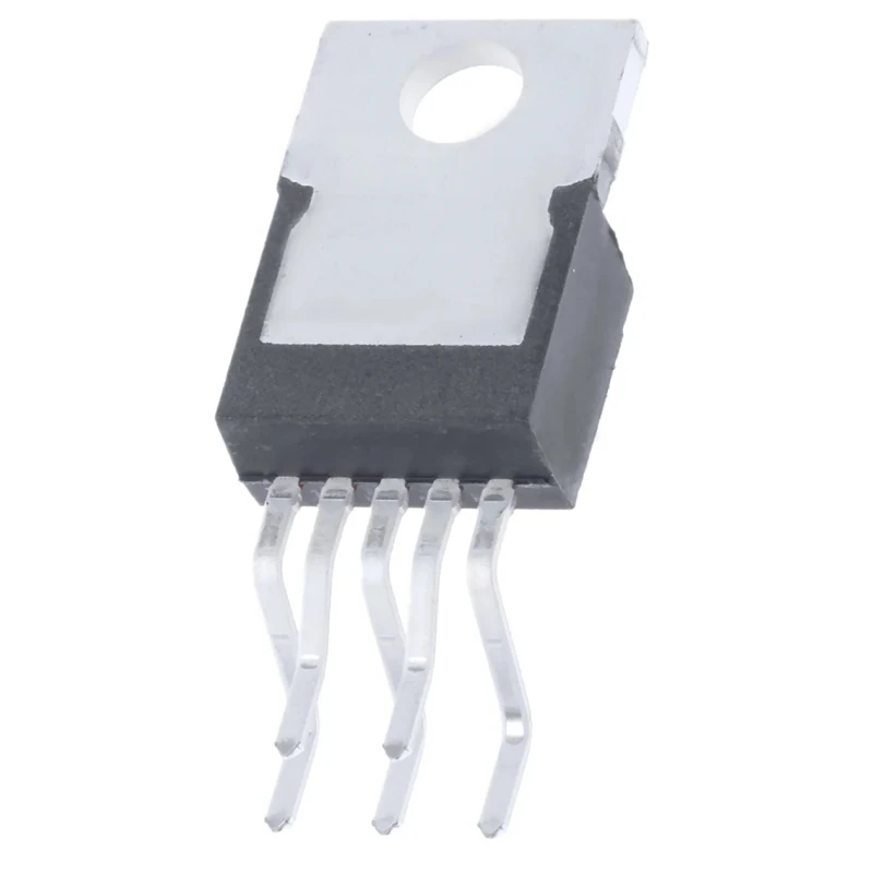 Texas Instruments 5-Channel Buck Boost Adjustable Voltage Regulator 3 A 57V 52 kHz TO-220 5-Pin LM2576HVT-ADJ/LF03