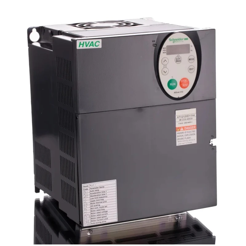 Schneider Electric Inverter Drive 11 kW 3 Phase ATV 212HD11N4 Series 400V AC 22.5A ATV212HD11N4