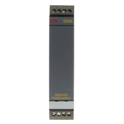 PR Electronics 2 Channel Galvanic Barrier Analogue DIN Rail Mount 21.6-300V AC 5104AB