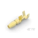 TE Connectivity Uninsulated Crimp Bullet Connector 20 AWG to 14 AWG 4 mm Bullet Diameter Male 170020-3