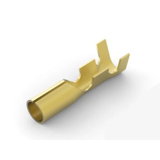 TE Connectivity Uninsulated Male Crimp Bullet Connector 20 AWG to 16 AWG 3.56 mm Bullet Diameter 170021-3
