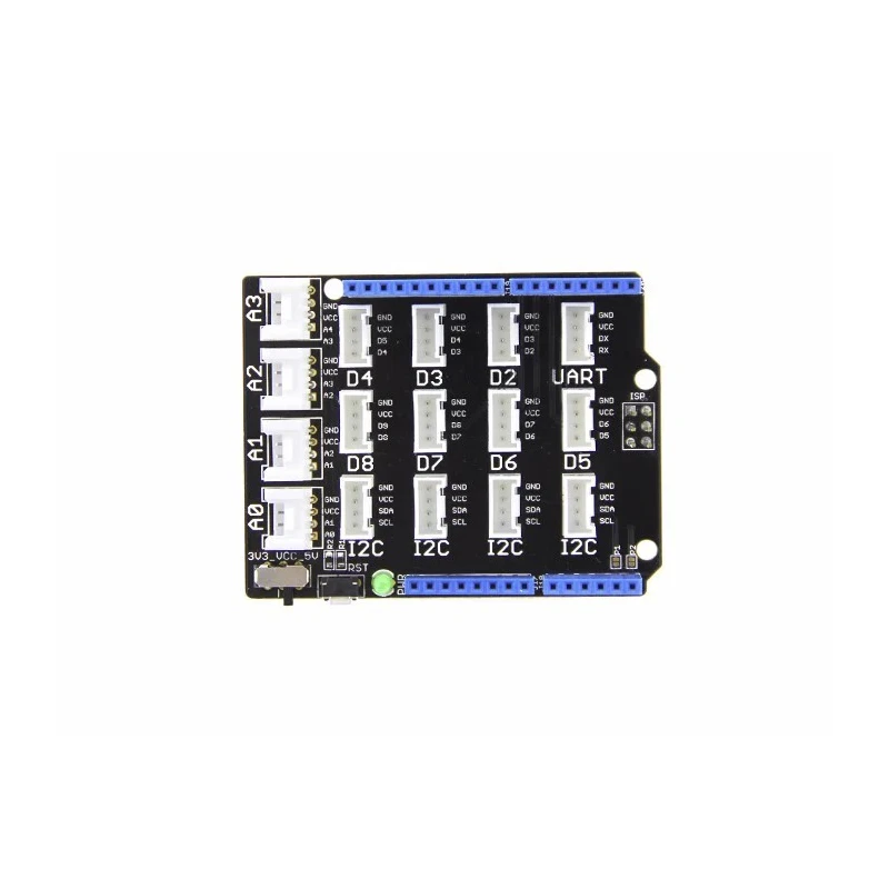 Seeed Studio Arduino Compatible Grove Base Shield V2, Kit Classification Base Shield V2, Revision V2.0 103030000