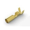 TE Connectivity Uninsulated Crimp Bullet Connector 20 AWG to 16 AWG, 3.56 mm Bullet Diameter Male 170021-3