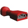 TE Connectivity Ultra-Fast .187 Red Insulated Female Spade Connector Crimp 4.75 x 0.81 mm Tab Size 22 AWG to 18 2-520274-2