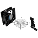 ebm-papst 4000 N Series AC Compact Axial Fan Kit 230V AC 19W 160m³/h IP20 119mm x 119mm x 38mm IP20 