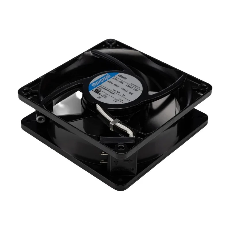 ebm-papst 4000 N Series AC Compact Axial Fan Kit 230V AC 19W 160m³/h IP20 119mm x 119mm x 38mm IP20 