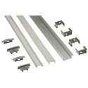 PowerLED Aluminium Recessed LED Mount for Flexible LED Strips 1 m Length 25 mm Width EXT3
