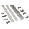PowerLED Aluminium Recessed LED Mount for Flexible LED Strips 1 m Length 25 mm Width EXT3