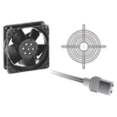 ebm-papst 4000 N Series Axial Fan Kit 115V AC 18W 180 m³/h IP20 119 mm 