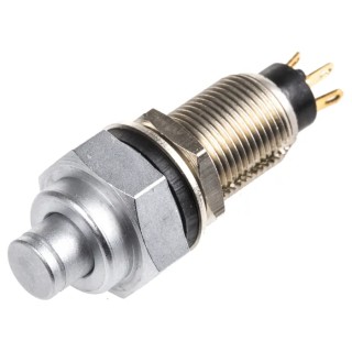 EOZ DJET Series Momentary Push Button Switch, Panel Mount, 10 mm Cutout, SPST, IP67, 110 V AC 17.17252.22
