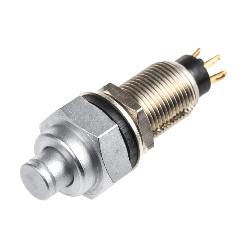 EOZ DJET Series Momentary Push Button Switch, Panel Mount, 10 mm Cutout, SPST, IP67, 110 V AC 17.17252.22