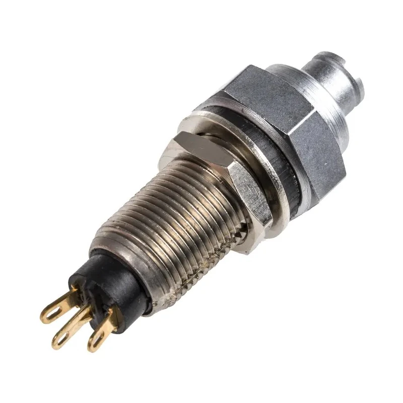 EOZ DJET Series Momentary Push Button Switch, Panel Mount, 10 mm Cutout, SPST, IP67, 110 V AC 17.17252.22