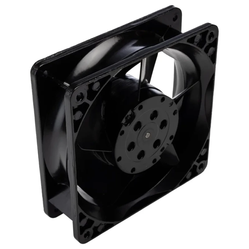 ebm-papst 4000 N Series 115V AC Axial Fan Kit, 180 m³/h Air Flow, 18 W, Protection, 119 mm Frame, 3100 rpm, Backward IP20