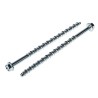 RS PRO Zinc Plated Steel Hexagon Head Anchor Bolt 10 mm Thread Size, 150 mm Length, 8 mm Drill Diameter 174-3314