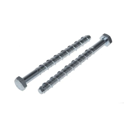 RS PRO Zinc Plated Steel Hexagon Head Anchor Bolt 10 mm x 130 mm Drill Diameter 8 mm 174-3313