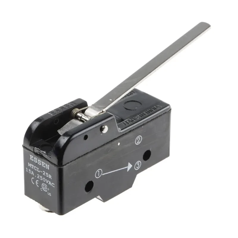 RS PRO Lever Micro Switch Screw Terminal 15A 250 V ac SPCO IP40 797-2570