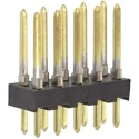 TE Connectivity AMPMODU MOD II Series Straight Through Hole Pin Header 12 Contacts 2.54 mm Pitch 2 Row Unshrouded 87227-6