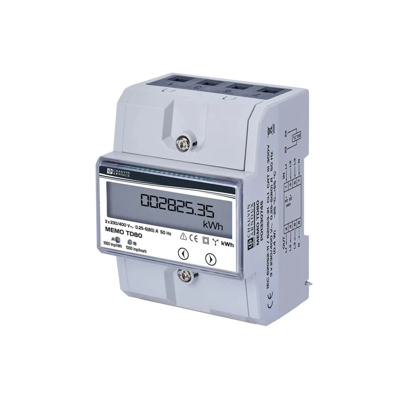 Chauvin Arnoux Energy 3 Phase Digital LCD Energy Meter MEMO TD80 P01330745